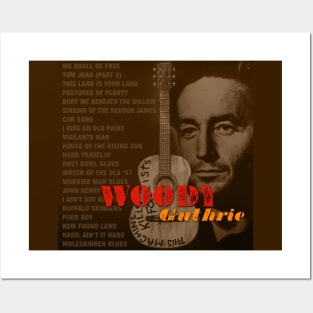 Woody Guthrie  "This Machine Kills Fascists" Posters and Art